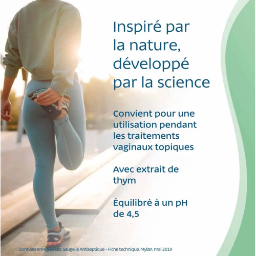 Antispetique Naturel Lingettes Intimes Nettoyantes Protection Active 15 lingettes