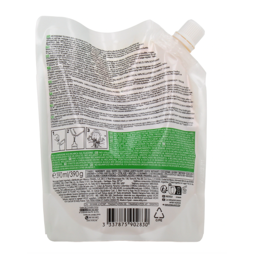 Dercos Shampooing Traitant Anti-Pelliculaire Cheveux Normaux à Gras eco recharge 390 ml