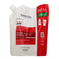 Dercos Shampooing Complément Anti-Chute Energisant Eco Recharge 400 mL