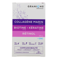 Complexe Beauté Peau Cheveux Ongles 60 Comprimés