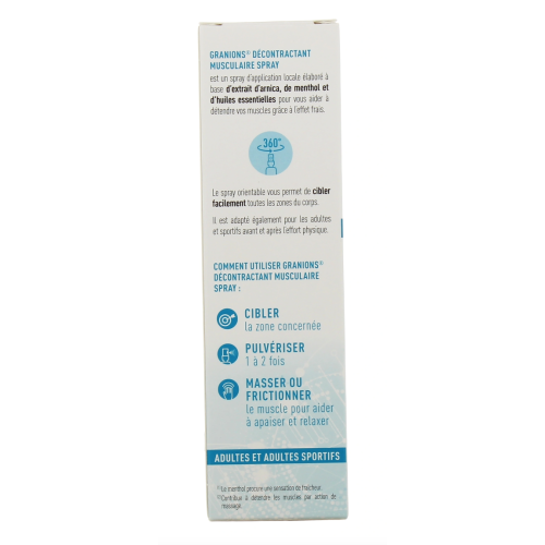 Décontractant Musculaire Spray Apaisant 100 ml