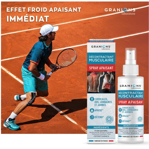 Décontractant Musculaire Spray Apaisant 100 ml