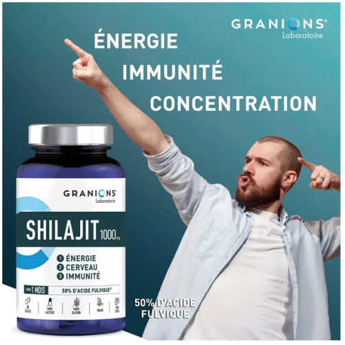 Shilajit 1000 mg 60 Gélules
