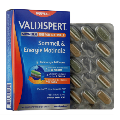 Sommeil et énergie matinale 24 comprimés