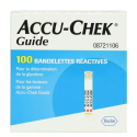 Accu-Chek Guide 100 bandelettes réactives