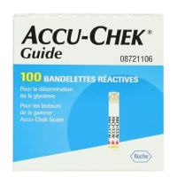 Accu-Chek Guide 100 bandelettes réactives