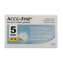 Accu-Chek Accu-Fine aiguilles stériles 0,25 mm (31G) x 5 mm
