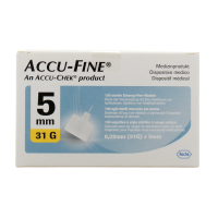 Accu-Chek Accu-Fine aiguilles stériles 0,25 mm (31G) x 5 mm