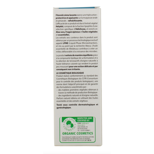Fitoroid Crème Lavante Protectrice et Apaisante 100 ml