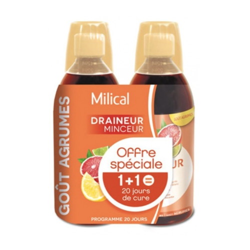 Ultra Draineur Minceur Agrumes 2 x 500 ml Ultra Draineur Minceur Agrumes 2 x 500 ml