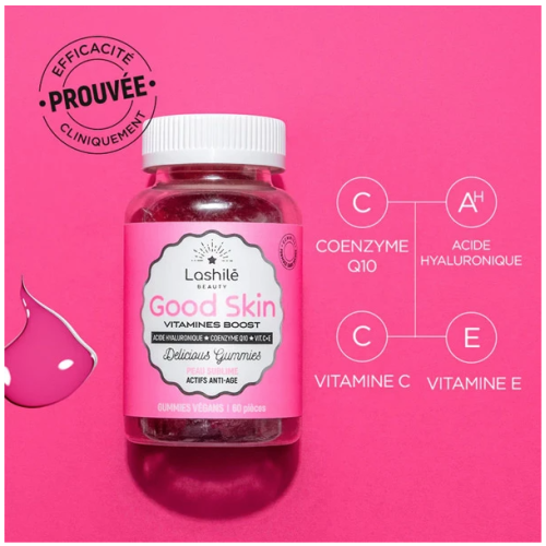 Good Skin Vitamines Boost Peau Sublime 60 Gummies