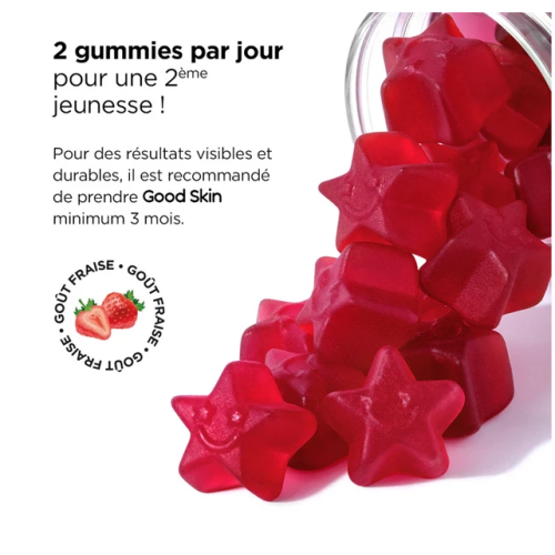 Good Skin Vitamines Boost Peau Sublime 60 Gummies