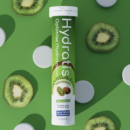 Hydratation Kiwi 20 pastilles effervescentes