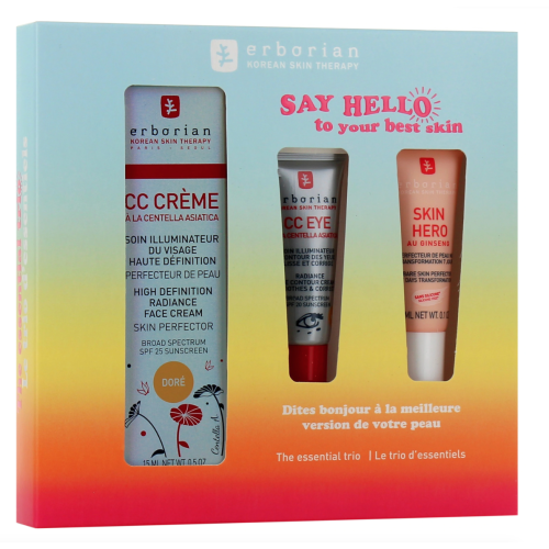 CC Crème doré 15 ml + CC Eye doré 3 ml + Skin Hero 5 ml CC Crème doré 15 ml + CC Eye doré 3 ml + Skin Hero 5 ml