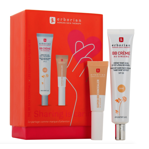 BB Crème au Ginseng 40 ml Nude + Super BB Concealer SPF25 10 ml Nude Doré