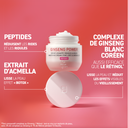 Ginseng Power Crème lissante 50 ml