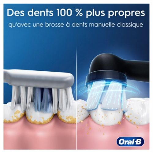 Brosse à dents électrique iO 2 Noire/Rose