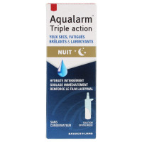 BAUSCH & LOMB Aqualarm Triple Action 10mL - Hydratation Yeux