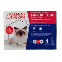 Fiprokil Duo Chat 4 Pipettes