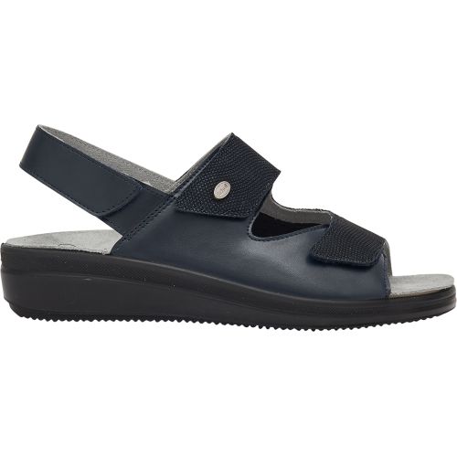 ANTONIA SANDAL Printed Synthetic/Synthetic Navy Blue ANTONIA SANDAL Printed Synthetic/Synthetic Navy Blue