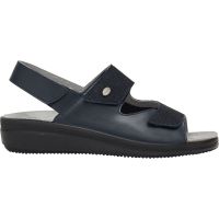 ANTONIA SANDAL Printed Synthetic/Synthetic Navy Blue