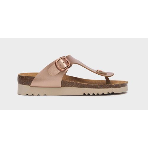 BOA VISTA Laminated Synthetic Bis Rose Gold