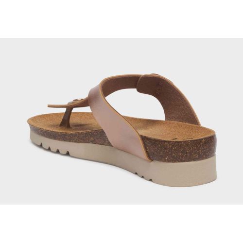 BOA VISTA Laminated Synthetic Bis Rose Gold