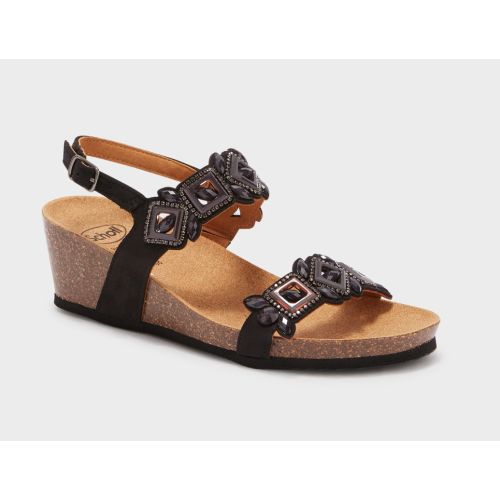 SANREMO SANDAL Microfiber + Accessories Black