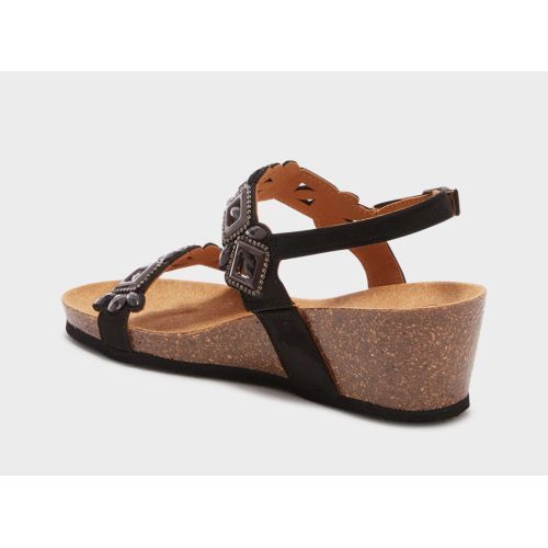 SANREMO SANDAL Microfiber + Accessories Black