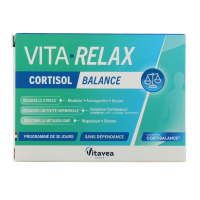 Vita Relax Cortisol Balance 30 gélules