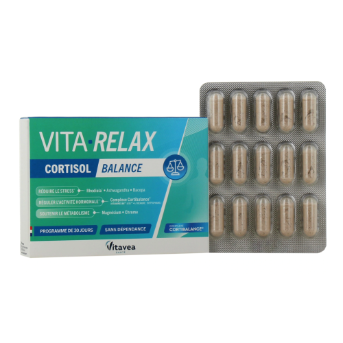 Vita Relax Cortisol Balance 30 gélules