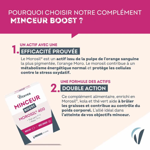 Morosil 400 Minceur Boost 40 gélules