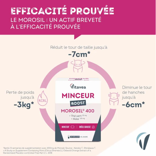 Morosil 400 Minceur Boost 40 gélules