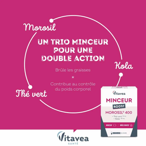 Morosil 400 Minceur Boost 40 gélules