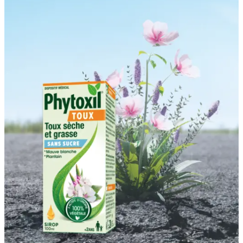 PHYTOXIL TOUX SANS SUCRE sirop adulte enfant +2ans 100 ml