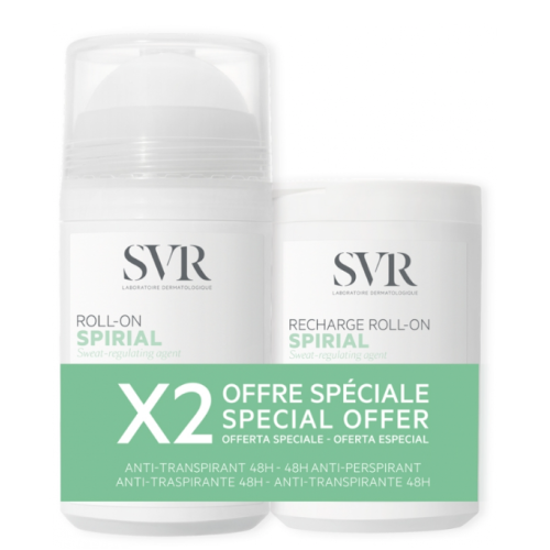 Spirial Anti-Transpirant 48h 50 ml + recharge 50 ml Spirial Anti-Transpirant 48h 50 ml + recharge 50 ml