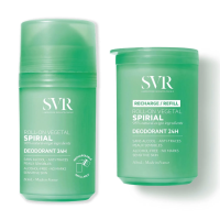 Spirial Végétal Déodorant 24h Roll-On 50 ml + recharge 50 ml