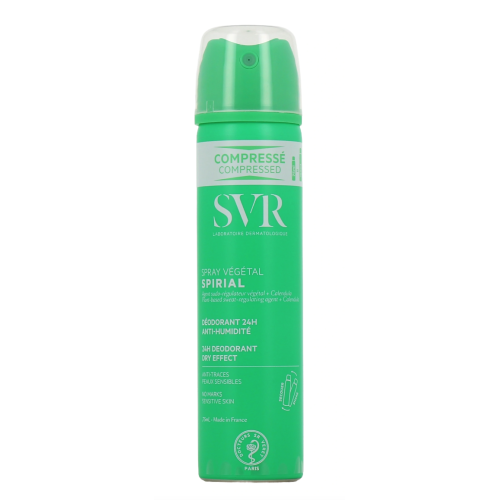 Spirial Spray Végétal Déodorant Anti-Humidité 24H 75 ml Spirial Spray Végétal Déodorant Anti-Humidité 24H 75 ml