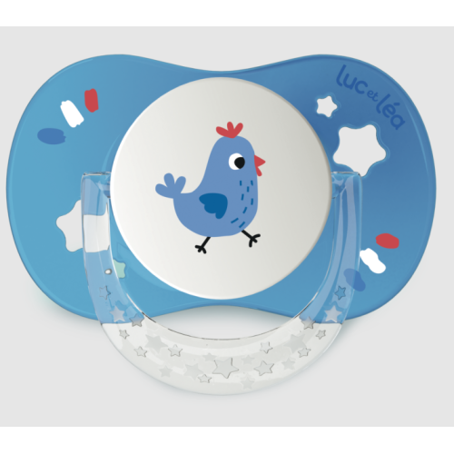 Duo de sucettes physiologiques Éléphant et Coq 6-18 mois