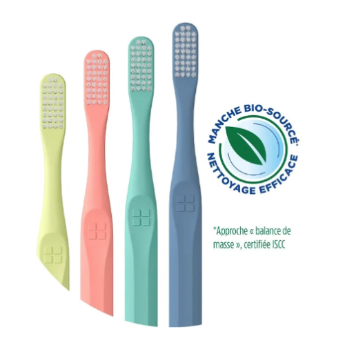 Classic Brosse à Dents Bio-Sourcée 410 Coloris Aléatoire Medium