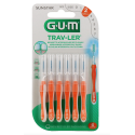 Trav-ler Brossettes interdentaires 0.9 mm Orange 6 Brossettes