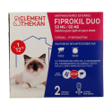 Fiprokil Duo Chat Spot-On Antiparasitaire 2 pipettes
