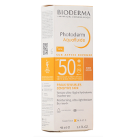 Photoderm Aquafluide Sun Active Defense SPF50+ Dorée 40 ml