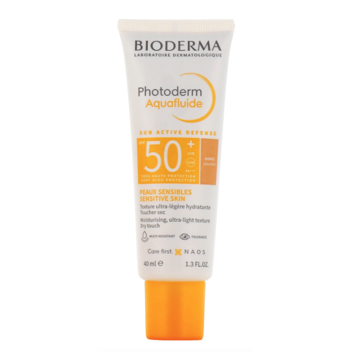 Photoderm Aquafluide Sun Active Defense SPF50+ Dorée 40 ml