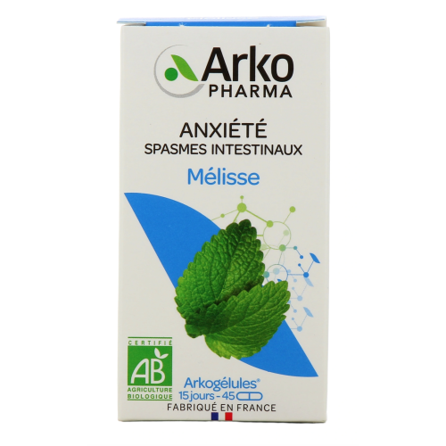Arkogélules Mélisse Bio 45 Gélules Arkogélules Mélisse Bio 45 Gélules
