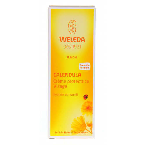 Weleda Crème Visage Calendula 50mL - Hydratation et Protection Weleda Crème Visage Calendula 50mL - Hydratation et Protection