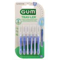 Proxabrush Trav-ler brossette interdentaire 0.6 mm 6 Brossettes