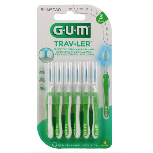 Proxabrush Trav-ler brossette interdentaire 1,1 mm 4 Brossettes