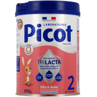 PICOT Lait Poudre 2 pour Bébé 6 mois 800g Parapharmacie en ligne