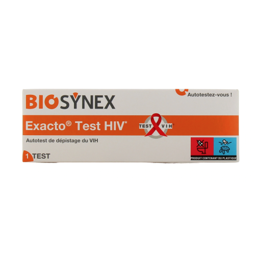 Exacto Autotest de Dépistage VIH 1 test